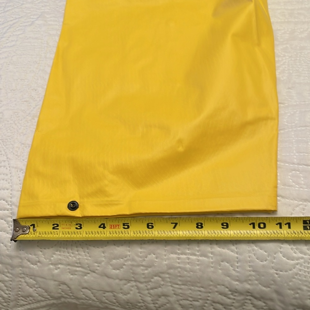 ✔️NEW River City Yellow RainWear XXL Bib Overalls Waterproof NEVER USED - Picture 7 of 12
